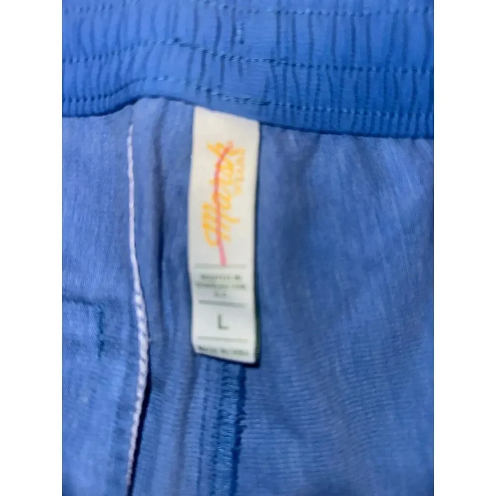 Marsh Wear Women’s Large Blue Athletic Performance Shorts Drawstring